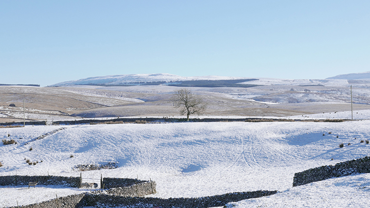Yorkshire Dales in winter