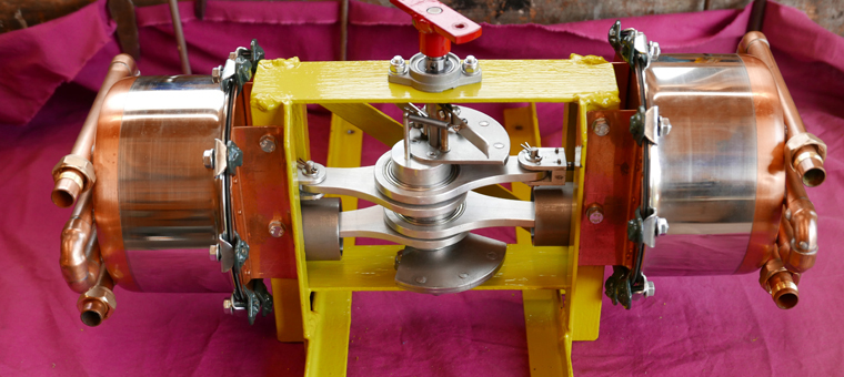 Air Engine cycle used backwards as Heat Pump