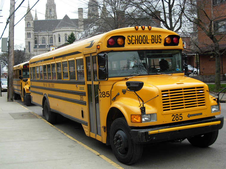 American Yellow School Bus