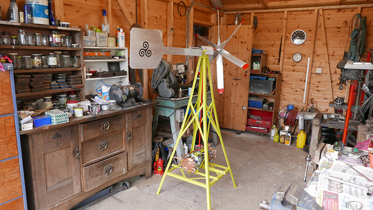 modified machine in the home workshop